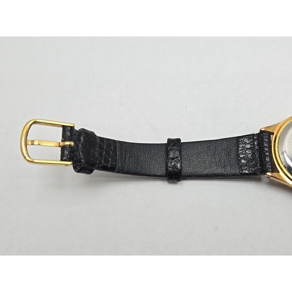 Disney Time Works Sorcerers Mickey Fantasia Quartz Watch Gold Tone New Battery